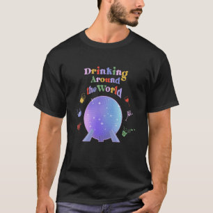 T-shirt Boire Autour Du Monde Showcase Tour Adulte Vacatio