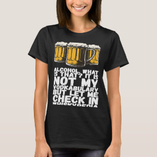 T-shirt Boire Beer Craft beerpong