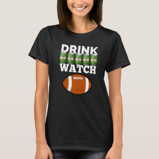 T-shirt Boire Beer Watch Football Bière Et Football