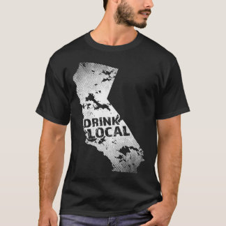 T-shirt Boire Bière artisanale de Californie Brasseries de
