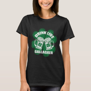 T-shirt Boire comme un gaulois Saint Patrick's Day Irlanda