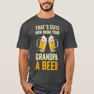T-shirt Boire de bière masculine s Adultes Fête des pères 