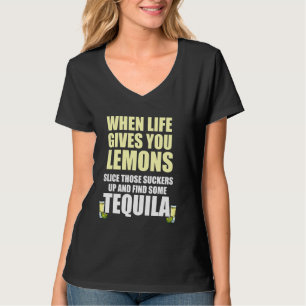 T-shirt Boire De La Vie Vous Donne Des Citrons Trouver De