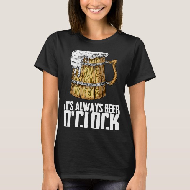 T-shirt Boire de l'alcool Équipe 1 (Devant)
