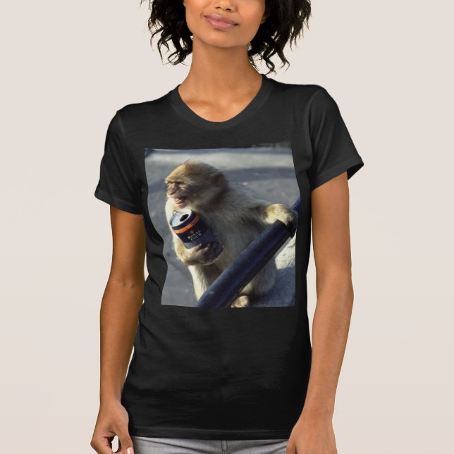 T-shirt Boire de singe (Devant)