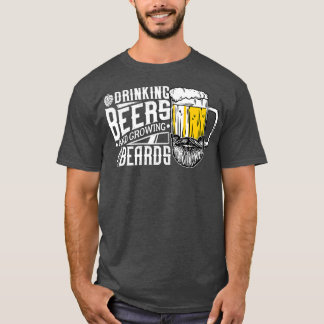 T-shirt Boire Des Bières Et Des Oreilles Croissantes Drôle