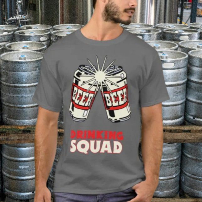 T-shirt Boire des bières Squad (Créateur téléchargé)