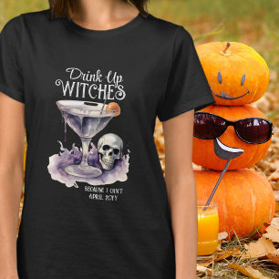 T-shirt Boire des sorcières drôle Faire-part de grossesse