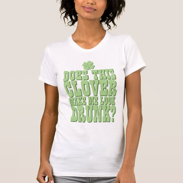 T-shirt Boire drôle de Jour de la Saint Patrick (Devant)