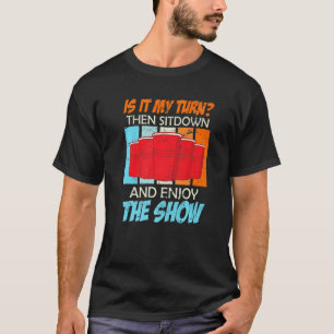 T-shirt Boire Jeu Bière Pong Fun Boisson Jeu