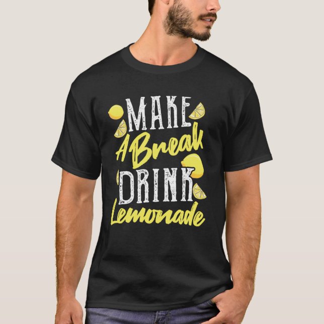 T-shirt Boire Lemonade À Vendre Lemonade Maker Lemonade S (Devant)