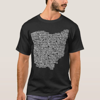 T-shirt Boire les brasseries locales de l'Ohio