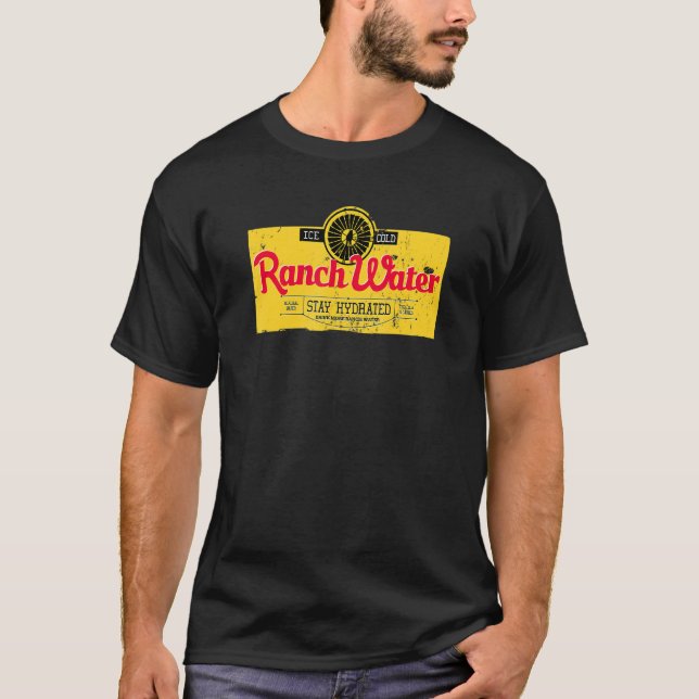 T-shirt Boire Ranch Eau Fier Southern Pride Thing Vinta (Devant)