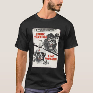 T-shirt Boire sang Halloween Monster Horror Movie