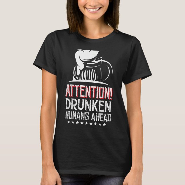 T-shirt Boire Voyage Week-End Pour Groupes (Devant)