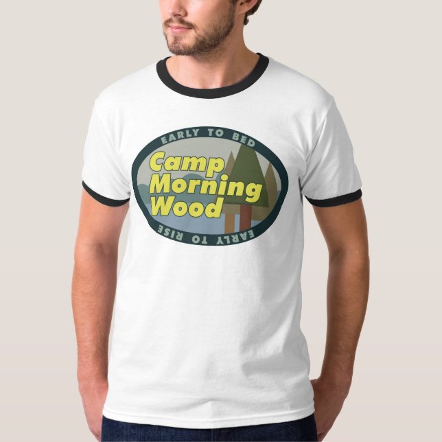 T-shirt Bois 3 de matin de camp (Devant)