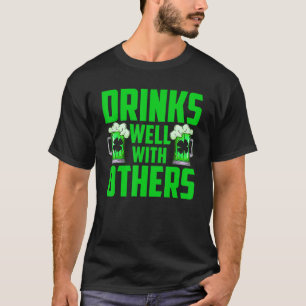 T-shirt Bois bien avec d'autres Drôle Patrick's Day Shamro