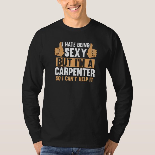 T-shirt Bois de charpentier (Devant)