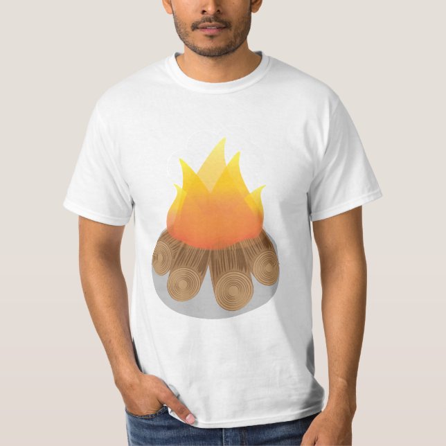 T-shirt Bois de chauffage (Devant)