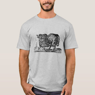 T-shirt Bois de la Renaissance d'agneau de mouton de Ram