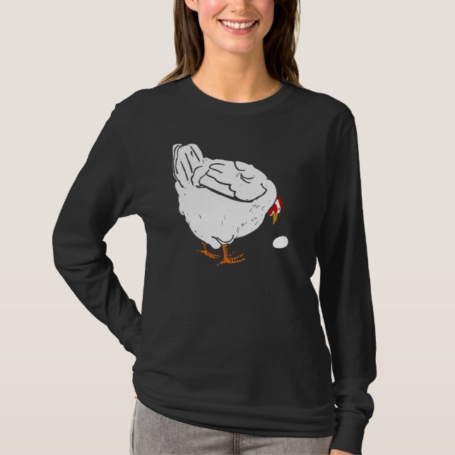 T-shirt Bois de l'époque victorienne Poulets et Oeufs sur  (Devant)