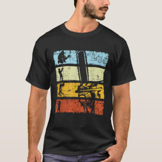 T-shirt Bois de scie à scie vintage