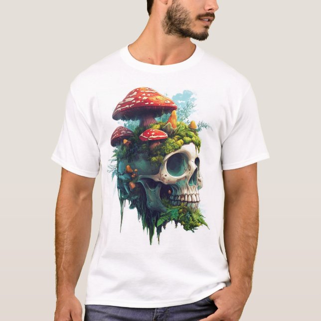 T-shirt Bois des Crânes de Champignon (Devant)