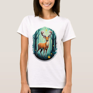 T-shirt Bois enchanté du cerf
