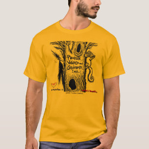 T-shirt Bois et Squirrels, Inc. de quéquette