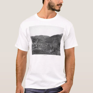T-shirt Bois mort de la photographie de la colline de