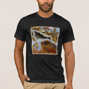 T-shirt Bois Pétrifié Avec Cristaux