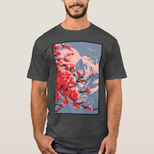 T-shirt Bois traditionnel Tokyo Sakura Joli Vêtements Ch