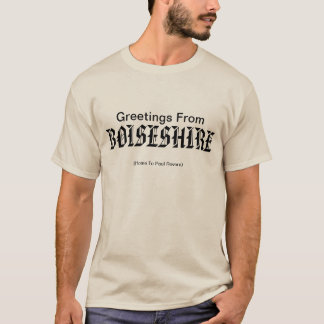 T-shirt Boiseshire vous souhaite la bienvenue