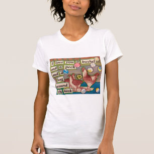 T-shirt boisseau et un pic t
