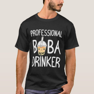 T-shirt Boisson Boba professionnel Boba Tea drôle Boba Mil