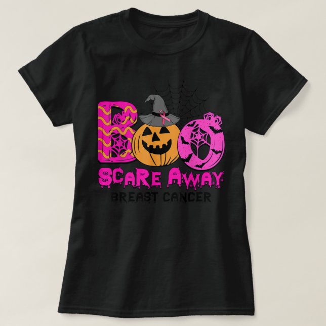 T-shirt Boisson Cancer du sein Ruban rose amusant Pompe d' (Design devant)