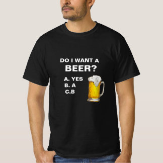 T-shirt Boisson de bière amusante