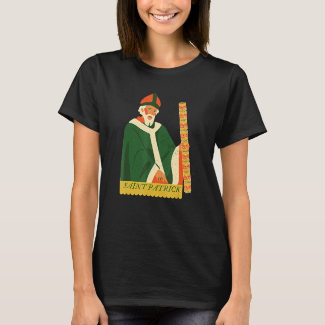 T-shirt Boisson de Jour de la Saint Patrick amusant (Devant)