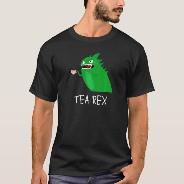 T-shirt Boisson De Thé Pour Femmes Rex De Thé (Devant)