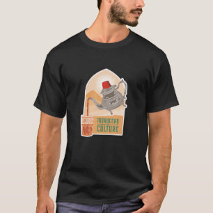 T-shirt Boisson de théière marocaine