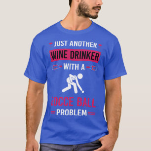 T-shirt Boisson de vin Bocce Bocci Boccie