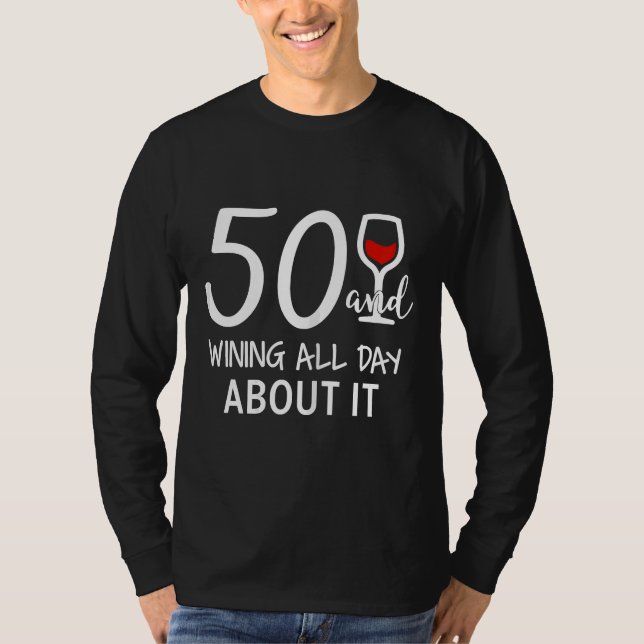 T-shirt Boisson de vin Boire de l'alcool (Devant)