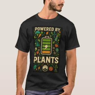 T-shirt Boisson d'énergie rétro peut éléments d'énergie bo