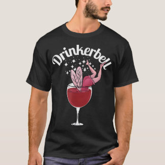 T-shirt Boisson Fée Cute Vin Boire Avec Sa