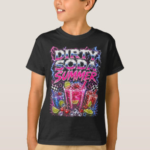 T-shirt Boisson Gazeuse Sale Été Rétro Y2K Bootleg Esthéti