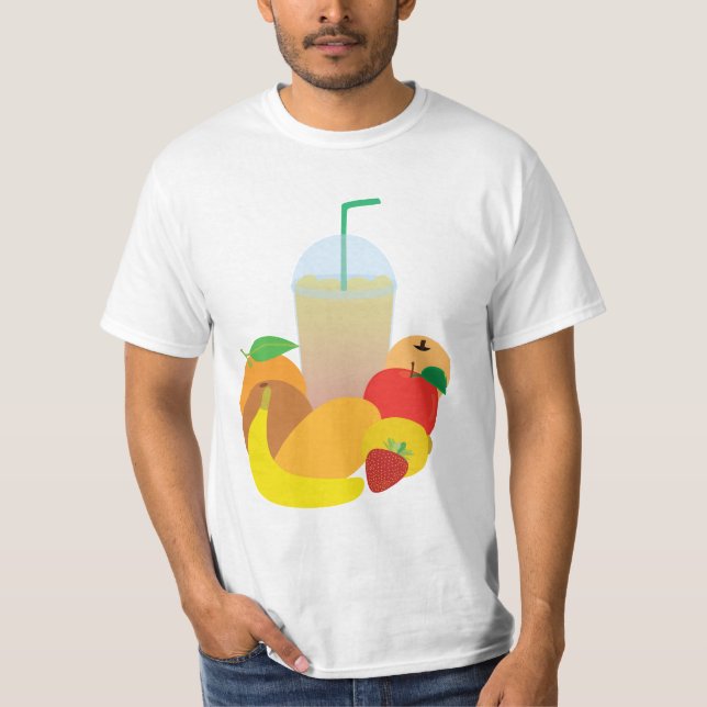 T-shirt Boisson granité (Devant)