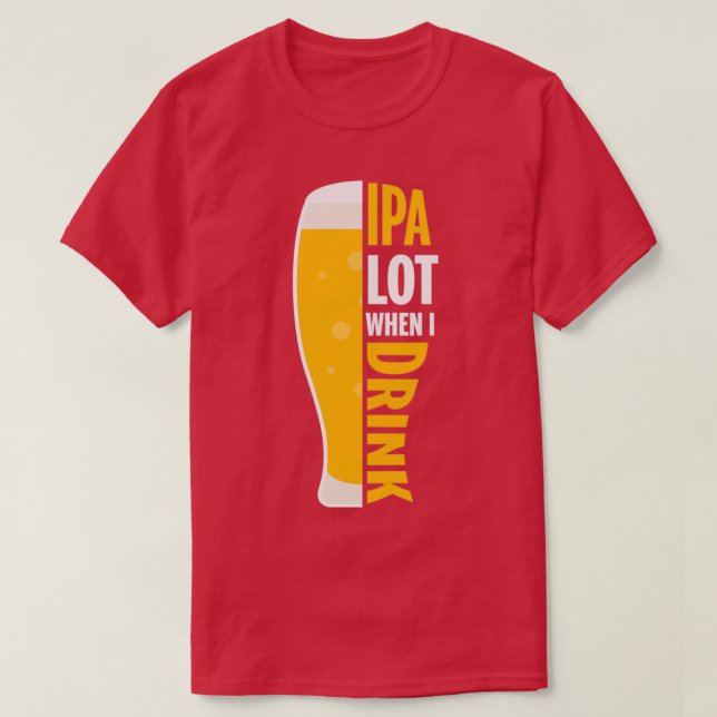 T-SHIRT BOISSON IPA T (Design devant)