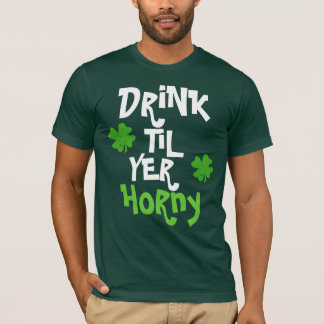 T-shirt Boisson jusqu'au YER corné