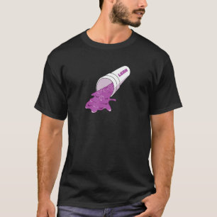 T-shirt Boisson Lean Purple
