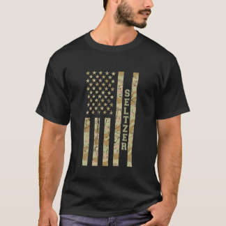 T-shirt Boisson pétillante camouflage désert en détresse A